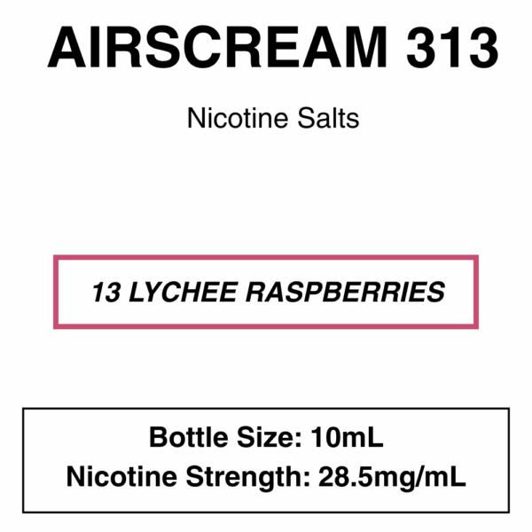 Airscream 313 E-Liquid - 10ml - Image 12
