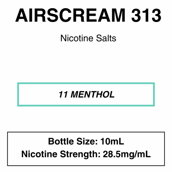 Airscream 313 E-Liquid - 10ml - Image 15