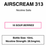 Airscream 313 E-Liquid - 10ml - Image 21