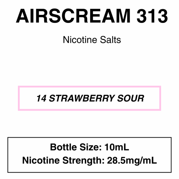 Airscream 313 E-Liquid - 10ml - Image 22