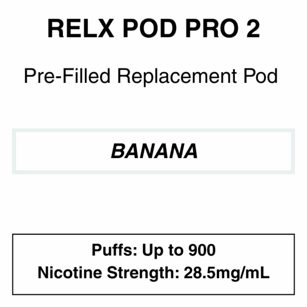 RELX  Essential/Infinity Pod (Single) - Replacement Pod for Relx Infinity & Essential Device - Image 2