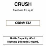 Crush Freebase E-Liquid 60ml - 3mg - Image 2