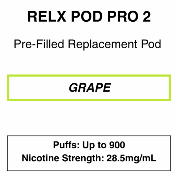 RELX  Essential/Infinity Pod (Single) - Replacement Pod for Relx Infinity & Essential Device - Image 7
