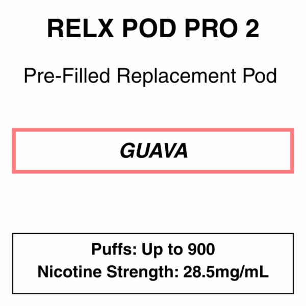 RELX  Essential/Infinity Pod (Single) - Replacement Pod for Relx Infinity & Essential Device - Image 8