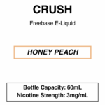 Crush Freebase E-Liquid 60ml - 3mg - Image 3