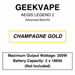 Aegis Legend 2 200W kit (L200) - Image 13