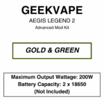 Aegis Legend 2 200W kit (L200) - Image 11