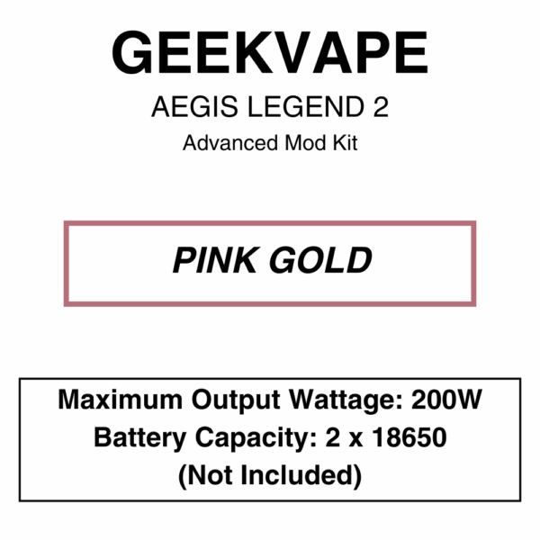 Aegis Legend 2 200W kit (L200) - Image 7