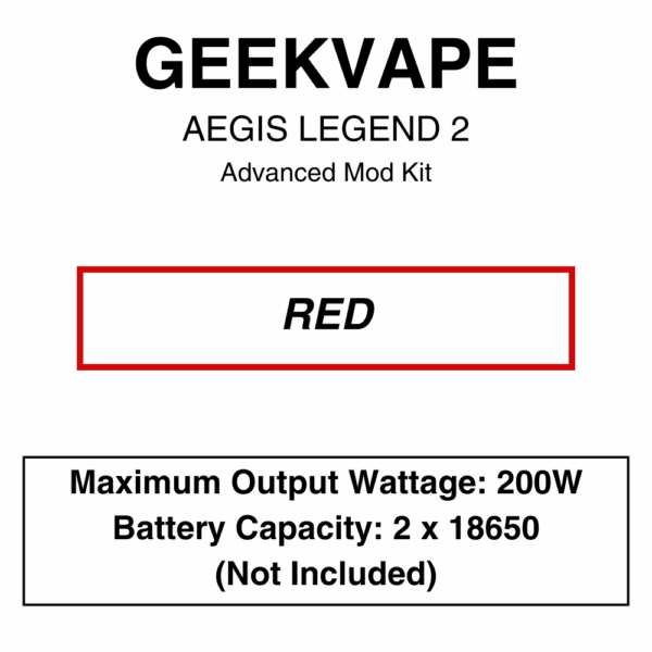 Aegis Legend 2 200W kit (L200) - Image 4