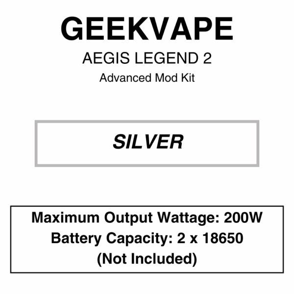 Aegis Legend 2 200W kit (L200) - Image 3