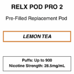 RELX - Pod Pro 2 - Essential/ Infinity Pods - Tea Selection -28.5mg/ml - Image 3