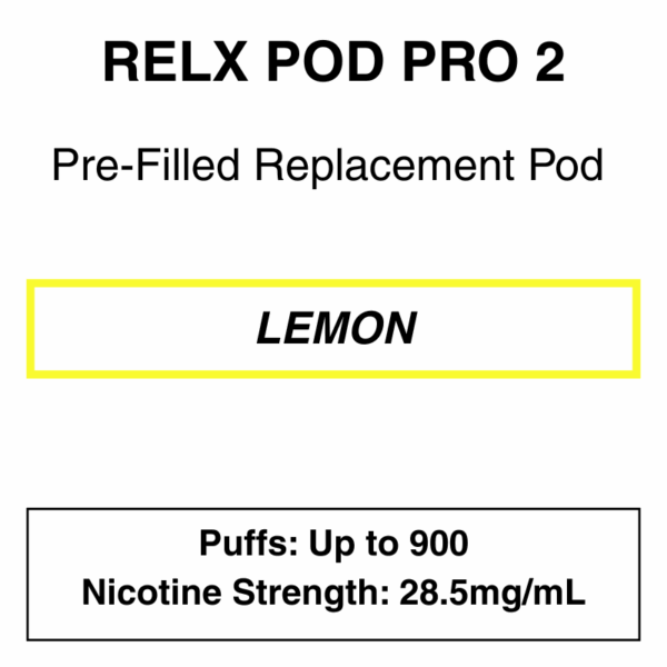 RELX  Essential/Infinity Pod (Single) - Replacement Pod for Relx Infinity & Essential Device - Image 9