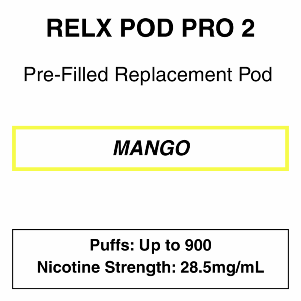 RELX  Essential/Infinity Pod (Single) - Replacement Pod for Relx Infinity & Essential Device - Image 12