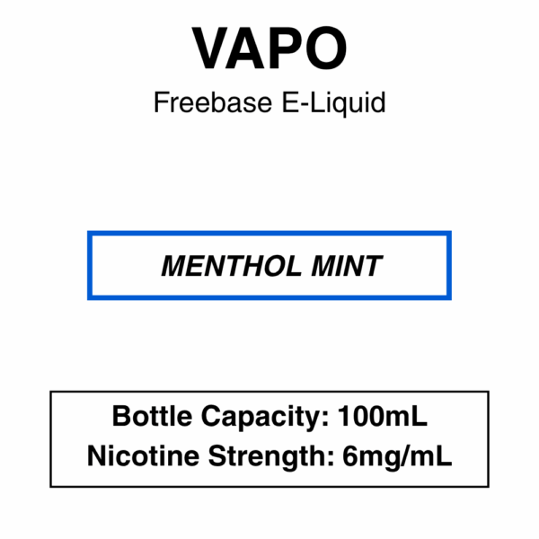 VAPO E-Liquid 100ml - 3mg - Image 4