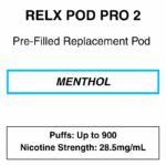 RELX  Essential/Infinity Pod (Single) - Replacement Pod for Relx Infinity & Essential Device - Image 13