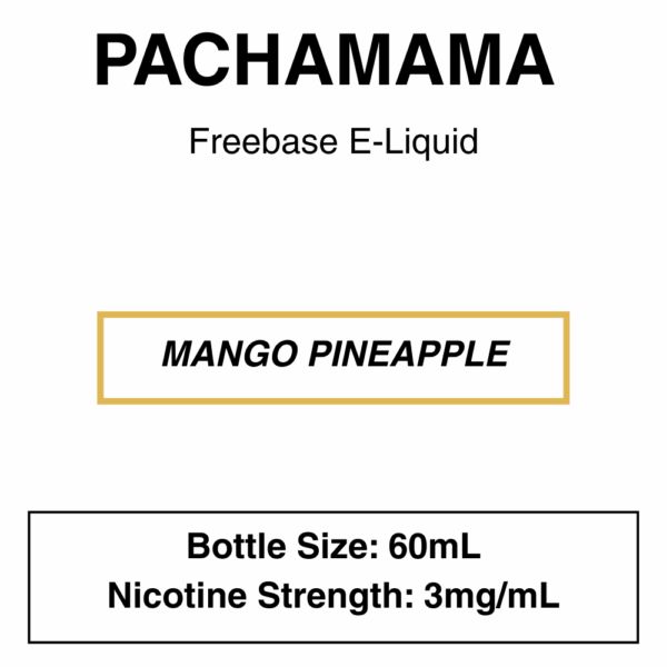 PACHAMAMA 60ml E-liquid - 3mg - 8 Flavours - Image 6