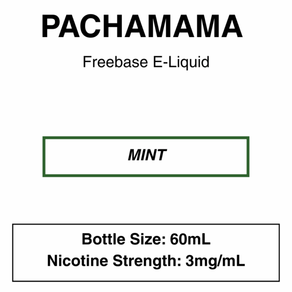 PACHAMAMA 60ml E-liquid - 3mg - 8 Flavours - Image 5
