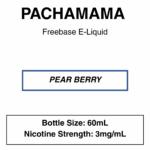 PACHAMAMA 60ml E-liquid - 3mg - 8 Flavours - Image 3