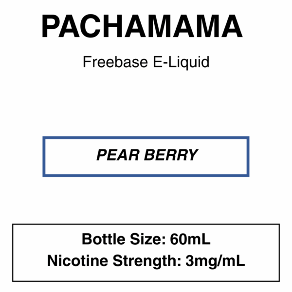 PACHAMAMA 60ml E-liquid - 3mg - 8 Flavours - Image 3