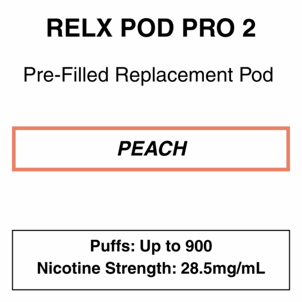 RELX  Essential/Infinity Pod (Single) - Replacement Pod for Relx Infinity & Essential Device - Image 17