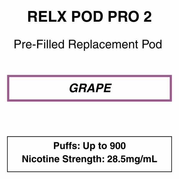 RELX  Essential/Infinity Pod (Single) - Replacement Pod for Relx Infinity & Essential Device - Image 18