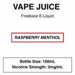 NZVAPOR VAPE JUICE 100ml - 0/3/6mg - 10 Flavours - Image 4