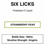 Six Licks E-Liquid 100ml - 0/3/6mg - Image 11