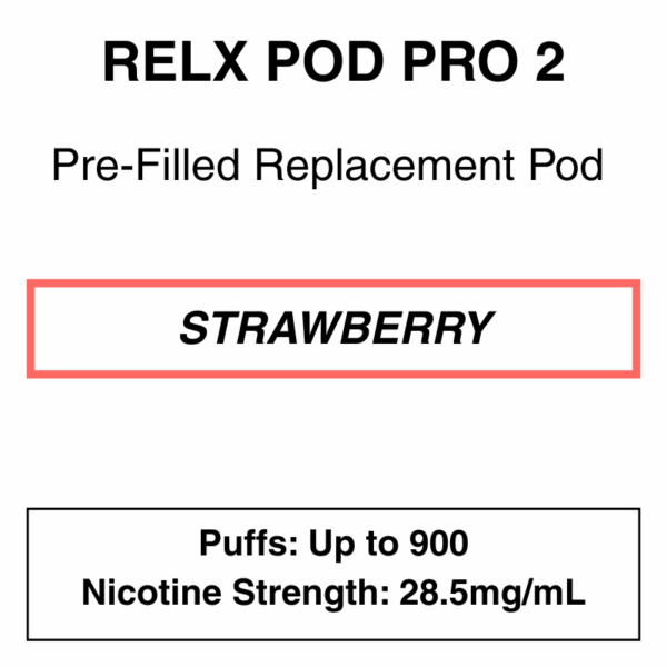 RELX  Essential/Infinity Pod (Single) - Replacement Pod for Relx Infinity & Essential Device - Image 21