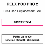 RELX - Pod Pro 2 - Essential/ Infinity Pods - Tea Selection -28.5mg/ml - Image 2