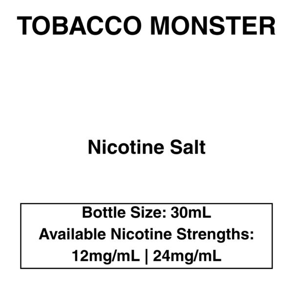 Tobacco Monster NicSalt- 30ml - Image 1