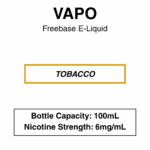 VAPO E-Liquid 100ml - 3mg - Image 7