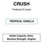 Crush Freebase E-Liquid 60ml - 3mg - Image 7