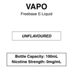VAPO E-Liquid 100ml - 3mg - Image 8