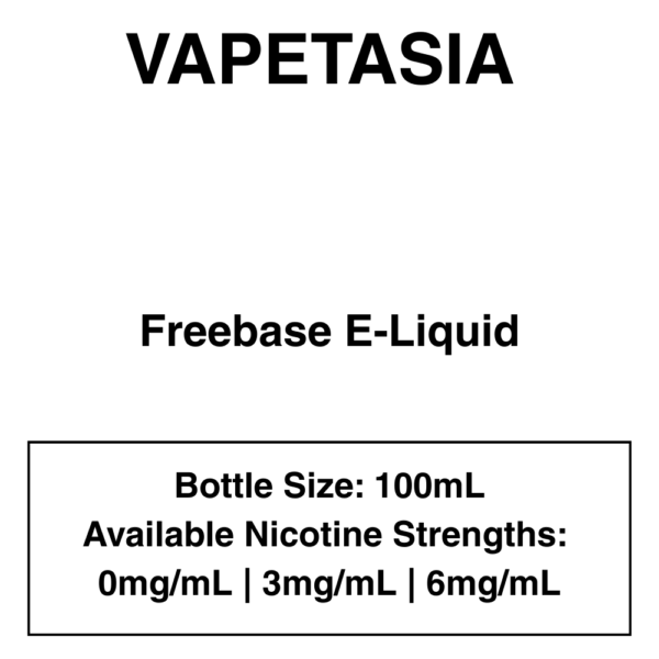 Vapetasia - Freebase E-Liquid - 100ml - Image 1