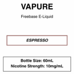 NZ VAPOR / VAPURE 60ml E-liquid - Image 21