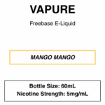 NZ VAPOR / VAPURE 60ml E-liquid - Image 3