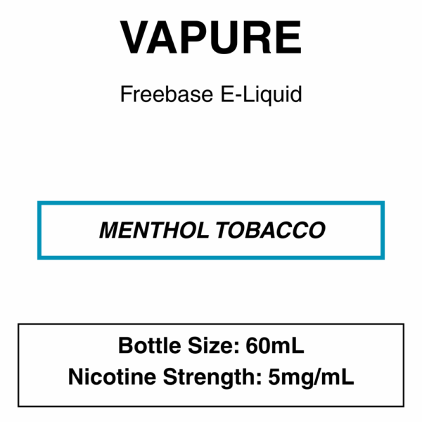 NZ VAPOR / VAPURE 60ml E-liquid - Image 4