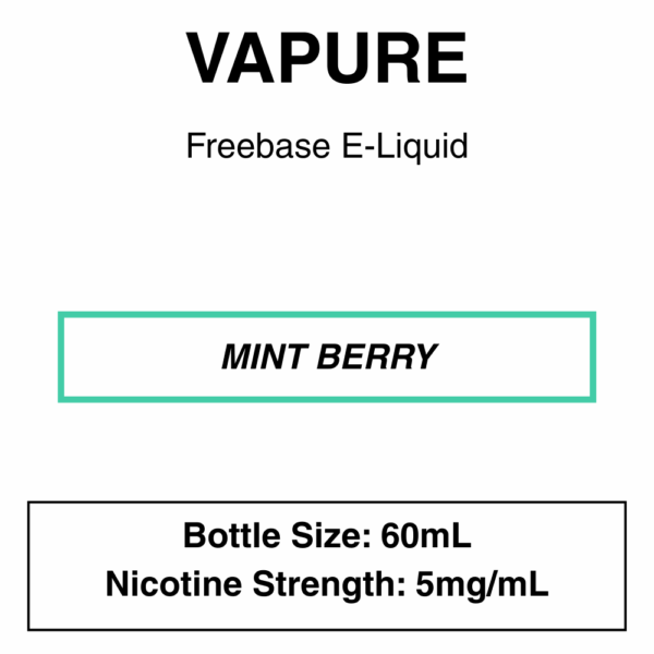 NZ VAPOR / VAPURE 60ml E-liquid - Image 6