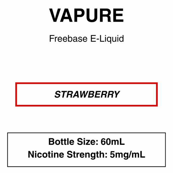 NZ VAPOR / VAPURE 60ml E-liquid - Image 7
