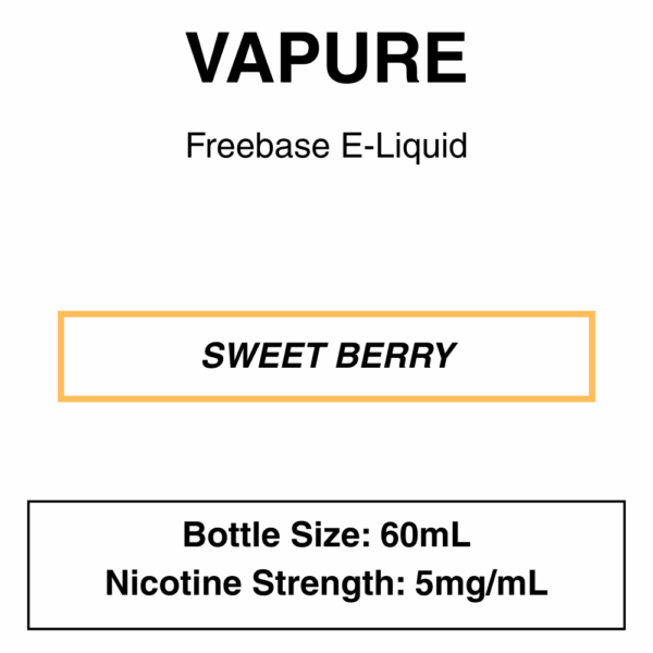 NZ VAPOR / VAPURE 60ml E-liquid - Image 9