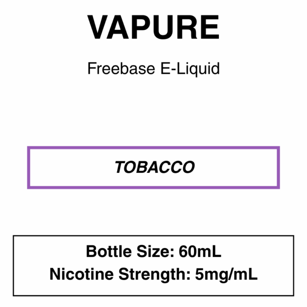 NZ VAPOR / VAPURE 60ml E-liquid - Image 13