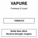 NZ VAPOR / VAPURE 60ml E-liquid - Image 17