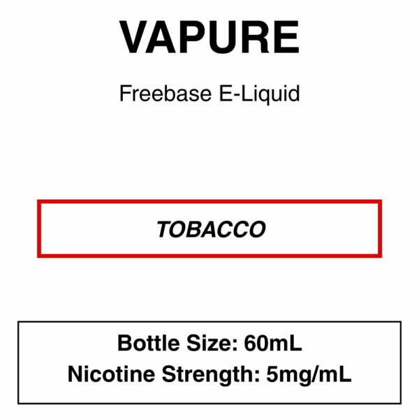 NZ VAPOR / VAPURE 60ml E-liquid - Image 15
