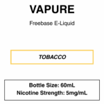 NZ VAPOR / VAPURE 60ml E-liquid - Image 16