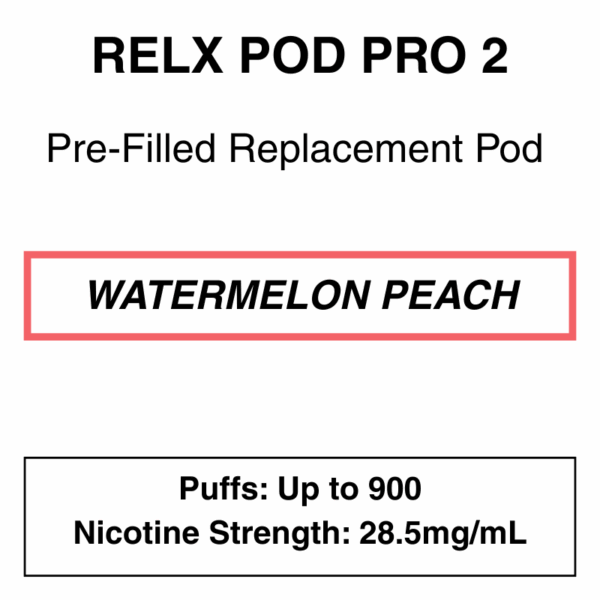 RELX  Essential/Infinity Pod (Single) - Replacement Pod for Relx Infinity & Essential Device - Image 25