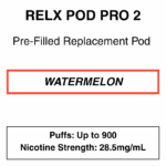RELX  Essential/Infinity Pod (Single) - Replacement Pod for Relx Infinity & Essential Device - Image 26
