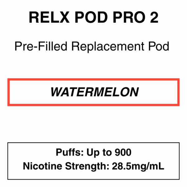RELX  Essential/Infinity Pod (Single) - Replacement Pod for Relx Infinity & Essential Device - Image 26