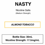 Nasty Original NicSalt - 18mg & 25mg/ml Nicotine - 8 Flavours - Image 2