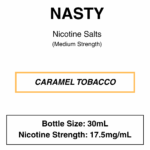 Nasty Original NicSalt - 18mg & 25mg/ml Nicotine - 8 Flavours - Image 5