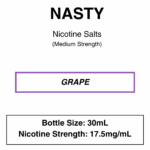 Nasty Original NicSalt - 18mg & 25mg/ml Nicotine - 8 Flavours - Image 6